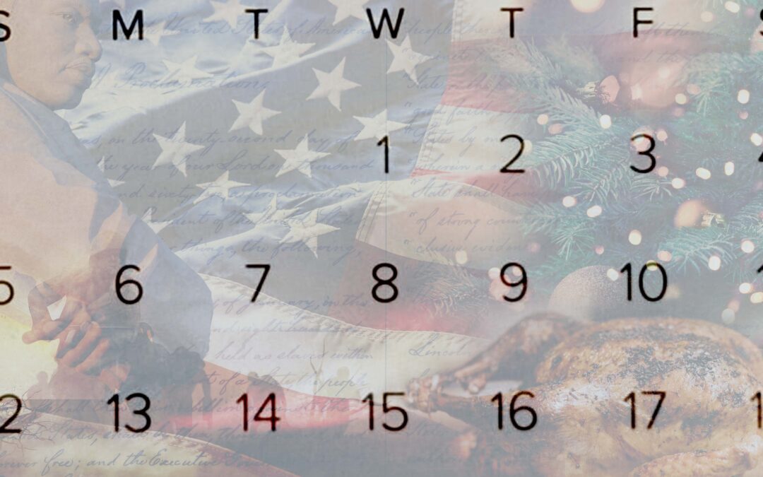 Civic commitments are an intrinsic part of American national holidays